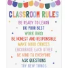 Color Crush Classroom Rules Poster