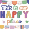 Color Crush Our Happy Place Bulletin Board Set
