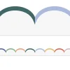 Color Crush Scalloped Border