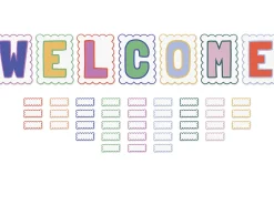 Color Crush Welcome Bulletin Board Set