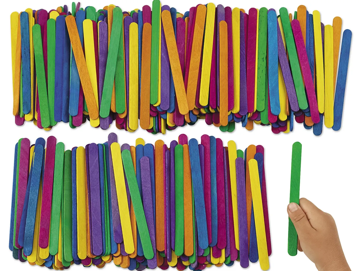 Colored Craft Sticks