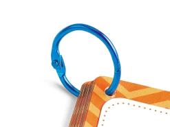 Colorful Book Rings - Set of 50