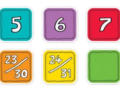 Colorful Calendar Mini Accents
