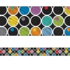 Colorful Chalkboard Double-Sided Border