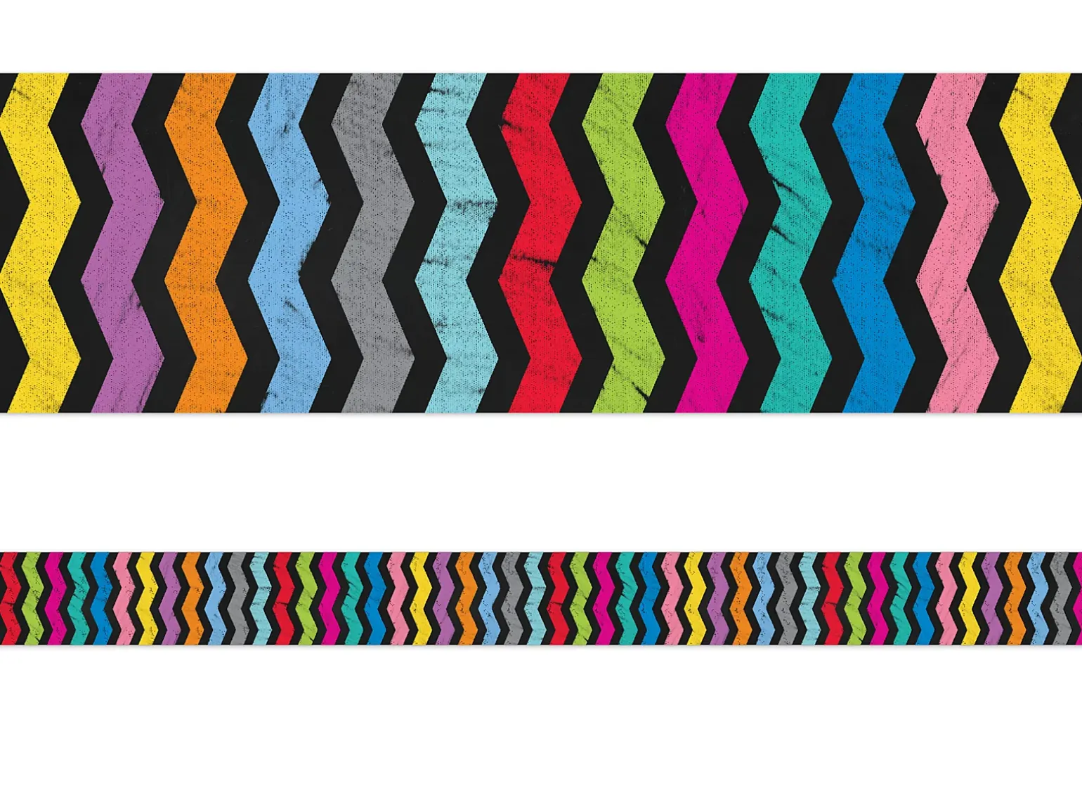 Colorful Chalkboard Double-Sided Border