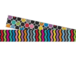 Colorful Chalkboard Double-Sided Border
