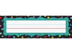 Colorful Chalkboard Nameplates