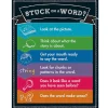 Colorful Chalkboard: Stuck on a Word? Reference Poster