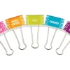 Colorful Classroom Management Large Binder Clips