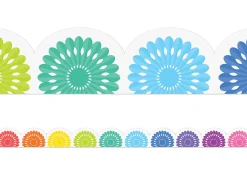 Colorful Fiesta Scalloped Border