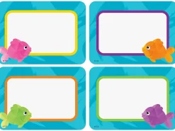 Colorful Fish Name Tags - Variety Pack