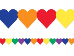 Colorful Heart Border
