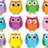 Colorful Owl Accents