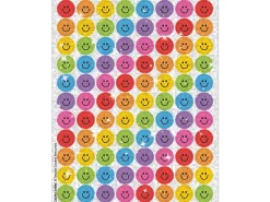 Colorful Smiles Sparkle Mini Stickers