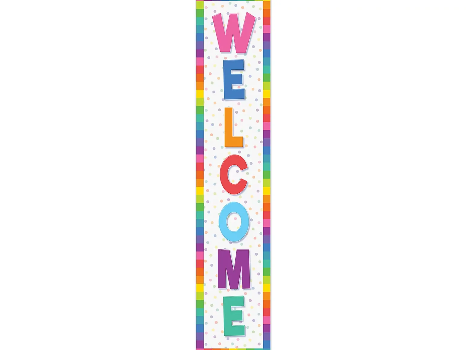 Colorful Welcome Banner