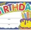 Color My World Birthday Certificates