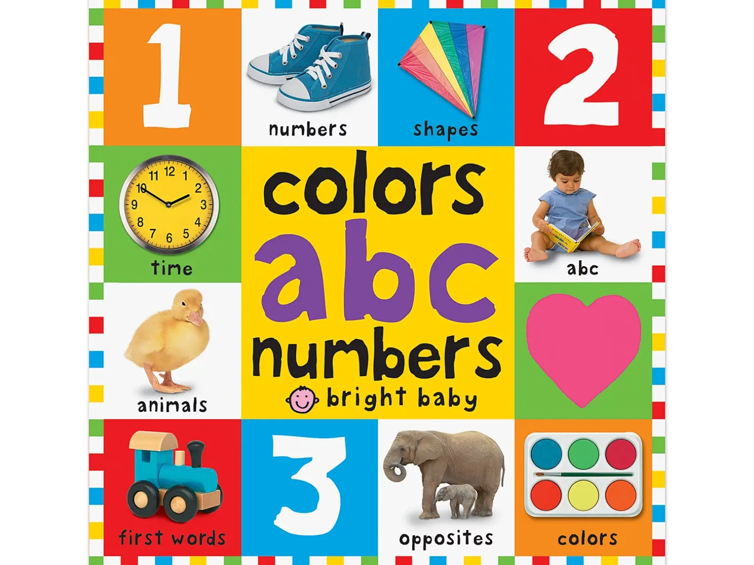 Colors, ABC & Numbers Board Book