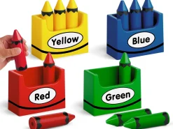 Color Sorting Crayon Boxes