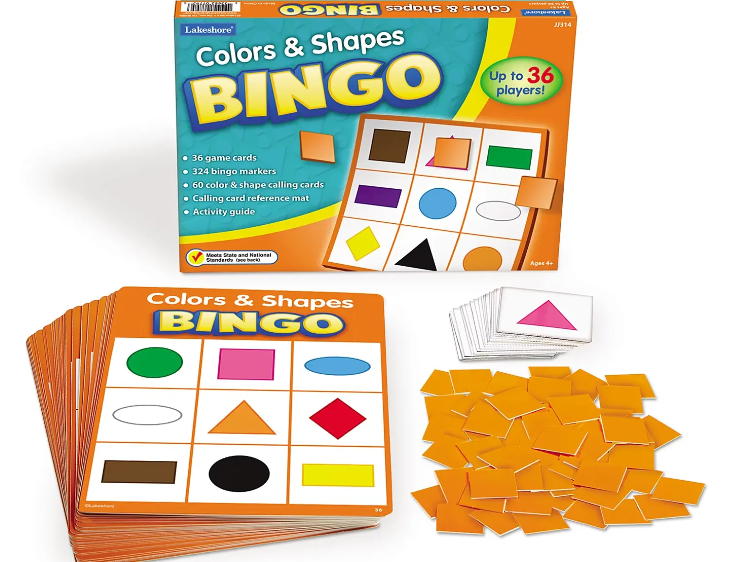 Colors & Shapes Bingo