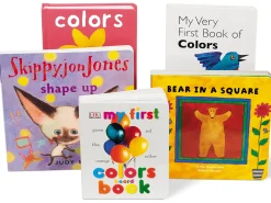 Colors & Shapes Board Book Library