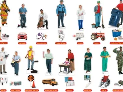 Community Helpers Bulletin Board Set