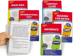 Comprehension Skills Practice Cards - Gr. 3-5