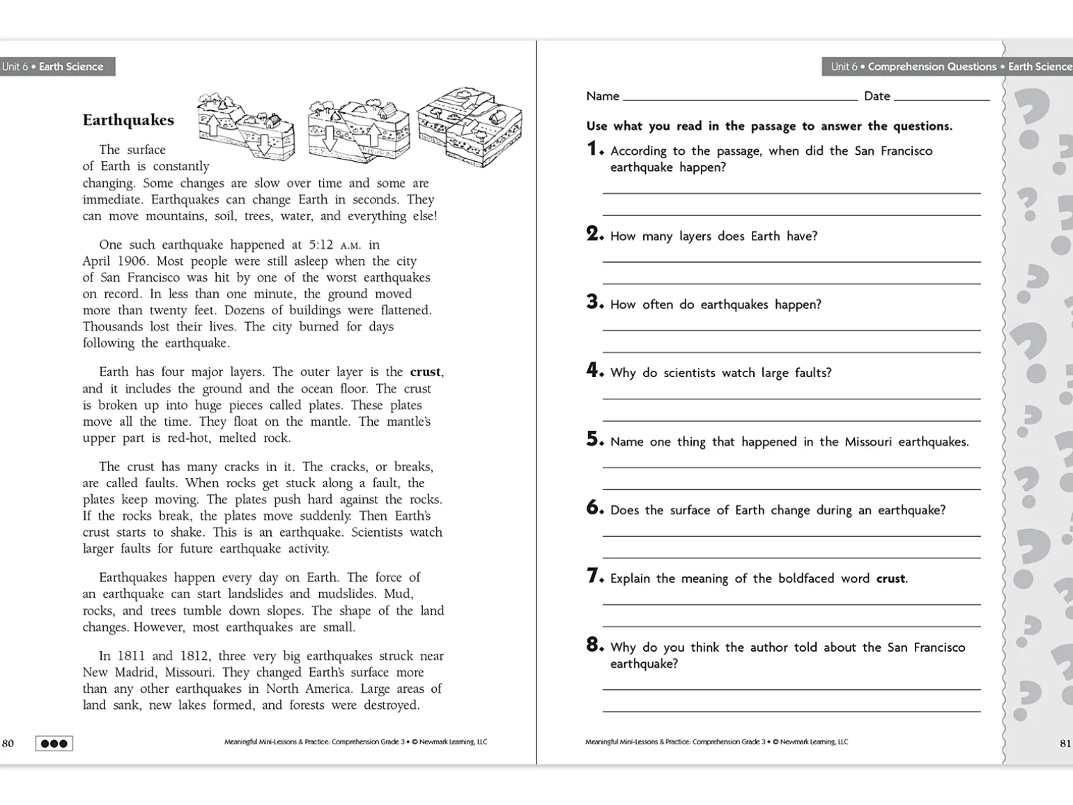 Comprehension Workbook - Gr. 3
