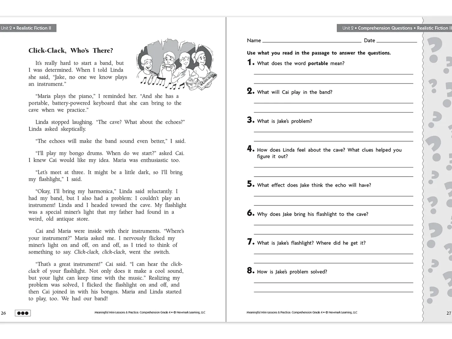 Comprehension Workbook - Gr. 4