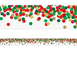 Confetti Holiday Border