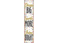Confetti Motivational Banner