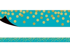 Confetti Teal Magnetic Border