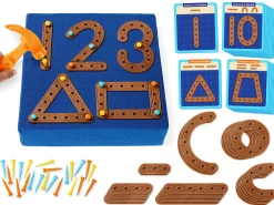 Construct-A-Number Math Activity Center