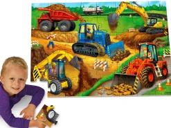 Construction Site Floor Puzzle