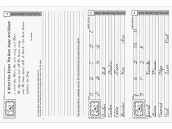 Contemporary Cursive Daily Handwriting Practice Workbook
