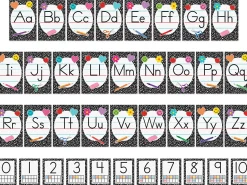 Cool for School Alphabet Card Bulletin Board Set