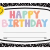 Cool for School Birthday Certificates
