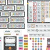 Cool for School Calendar Bulletin Board Set