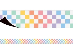 Cool for School Checkered Border