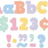 Cool for School Checkered 4" Punch-Out Letters