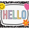 Cool for School Hello Postcards