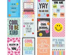 Cool for School Motivational Small Poster Pack