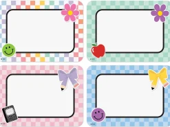 Cool for School Name Tags - Variety Pack