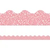 Cool for School Pink Scalloped Border