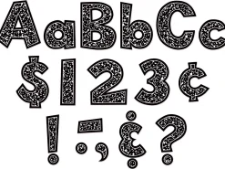 Cool for School 4" Punch-Out Letters