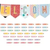 Cool for School Welcome Pennant Bulletin Board Set