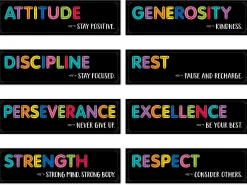 Core Decor Mindset Bulletin Board Set
