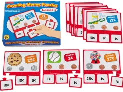 Counting Money Puzzles - Level 1