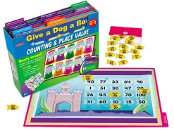 Counting & Place Value Folder Game Library - K-Gr. 1