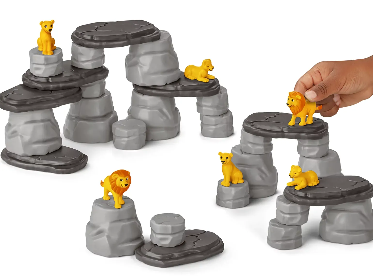 Courageous Lions Boulder Blocks