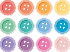 Crafty and Cool Button Accents
